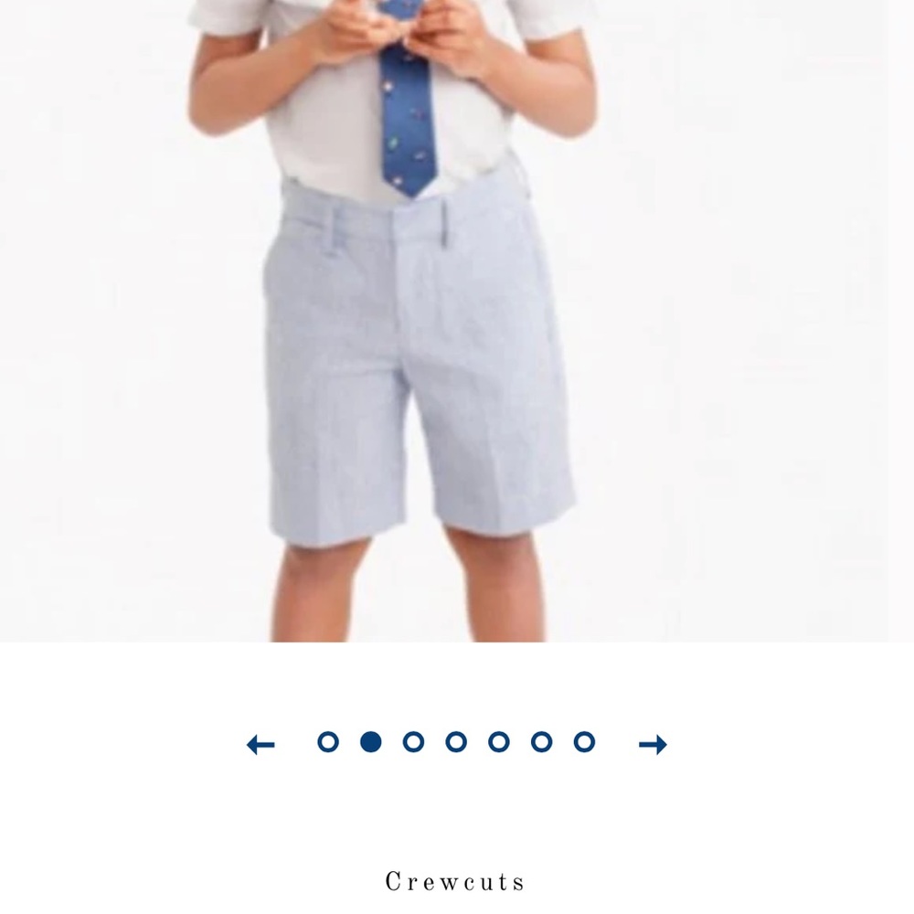 Crewcuts J crew Ludlow Suit Jacket and Shorts size 7 - Picture 2 of 7